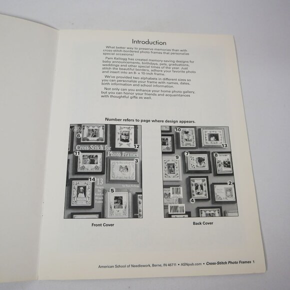 Crafting Cross-Stitch Needlework Sewing Booklet Lot Of 7 Vintage 1950s-1990s - Picture 12 of 13